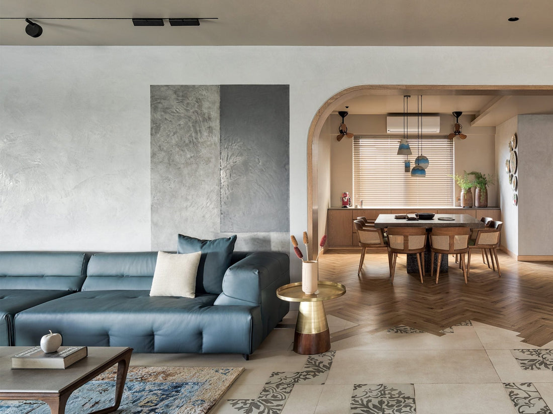 Scrapbooking their way through this Nagpur home, ZERO9 boldly experiments with colours, patterns and textures