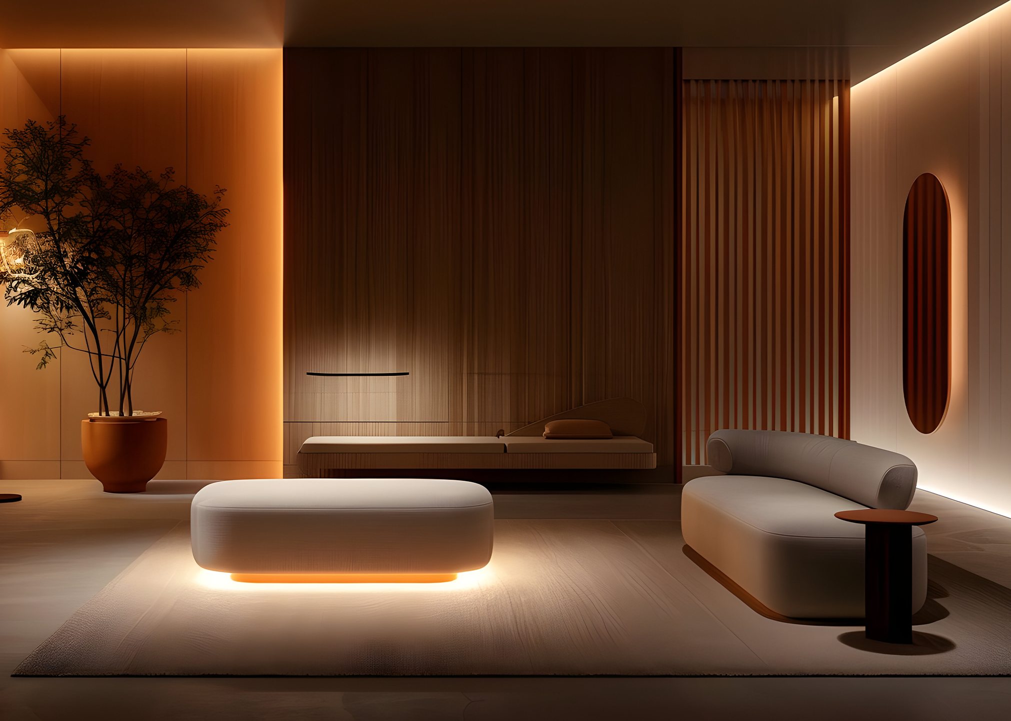 Invisible Lighting for Modern Minimalist Interior Design